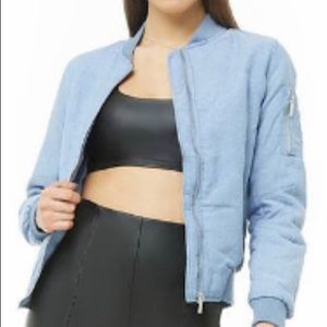 Chambray Bomber Jacket
